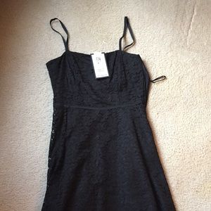 Ann Taylor Petite Black Lace Dress